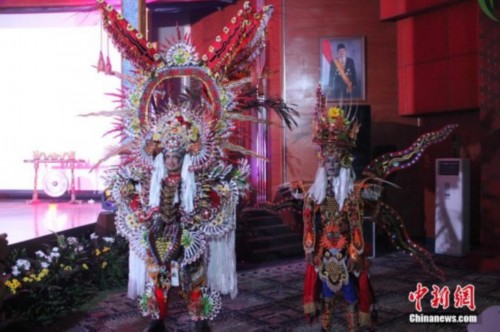 印尼旅游部推介外南梦县文化艺术节吸引游客